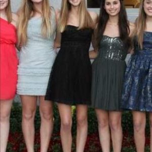 Black cocktail dress